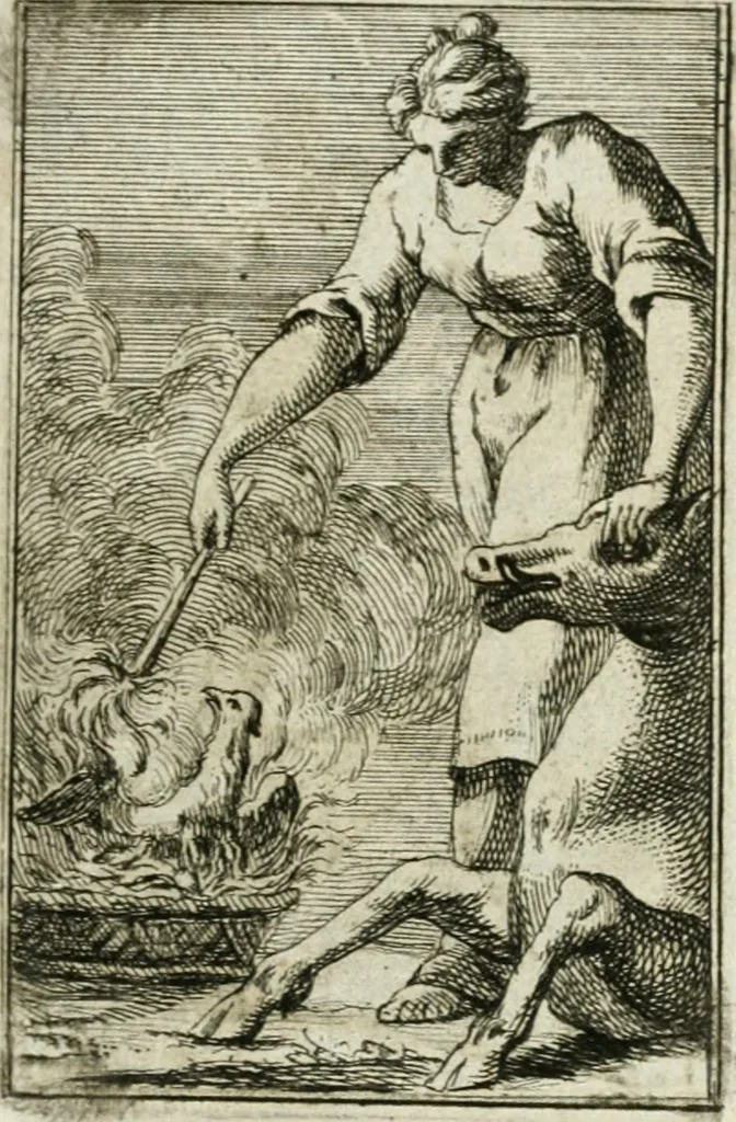 An illustration from Iconologie, tirée de divers auteurs : ouvrage utile aux gens de lettres, aux poëtes, aux artistes, & généralement à tous les amateurs des beaux-arts, 1766, leaf 114
