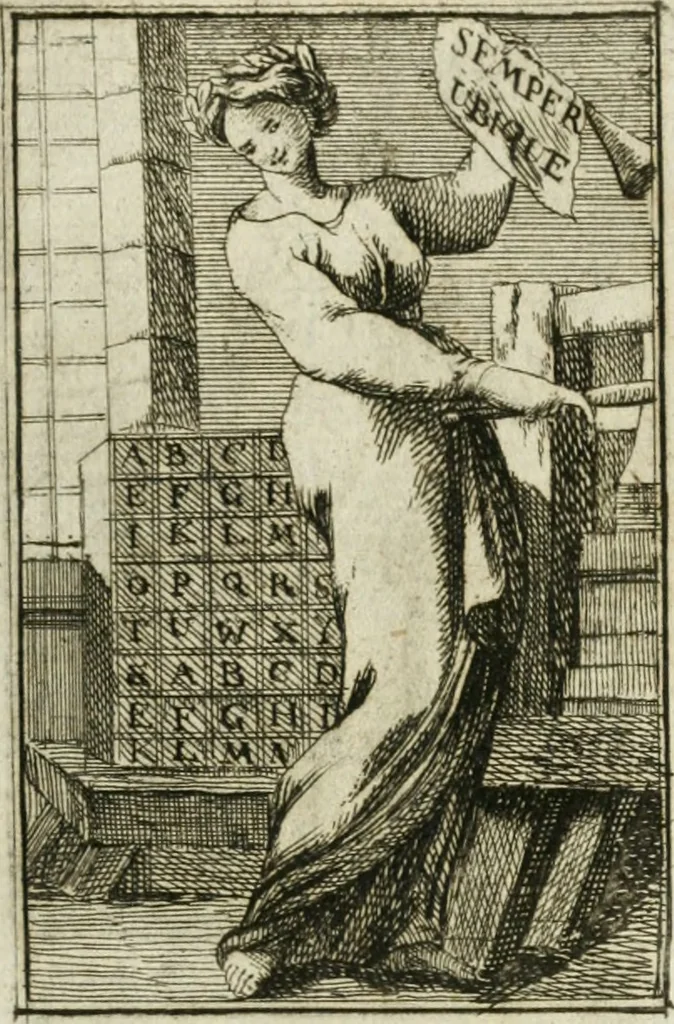 An illustration from Iconologie, tirée de divers auteurs : ouvrage utile aux gens de lettres, aux poëtes, aux artistes, & généralement à tous les amateurs des beaux-arts, 1766, leaf 116