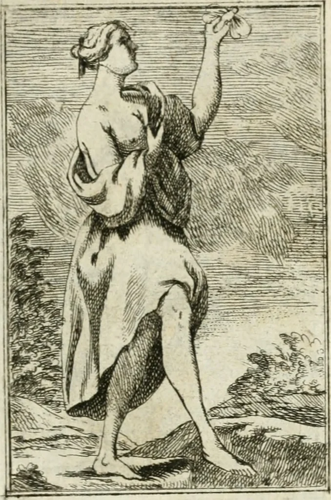 An illustration from Iconologie, tirée de divers auteurs : ouvrage utile aux gens de lettres, aux poëtes, aux artistes, & généralement à tous les amateurs des beaux-arts, 1766, leaf 118