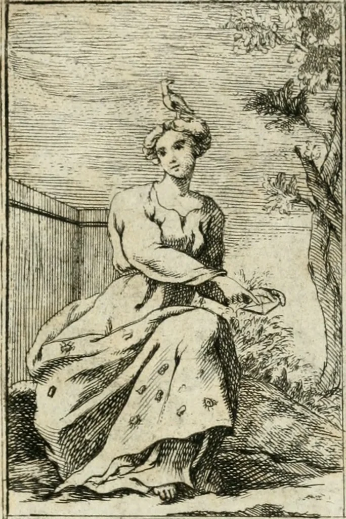An illustration from Iconologie, tirée de divers auteurs : ouvrage utile aux gens de lettres, aux poëtes, aux artistes, & généralement à tous les amateurs des beaux-arts, 1766, leaf 120