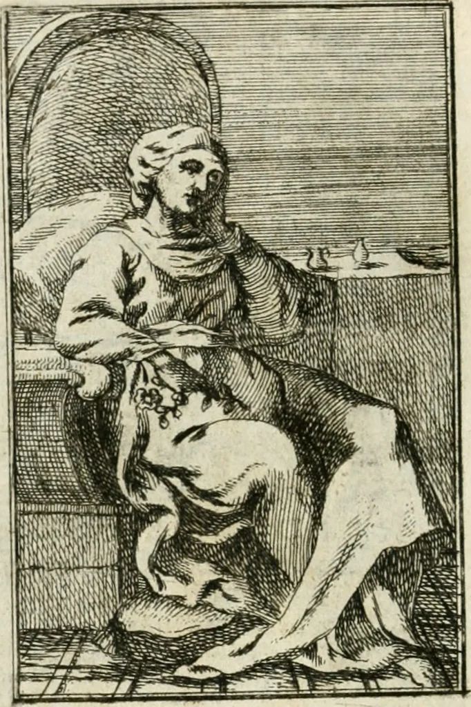 An illustration from Iconologie, tirée de divers auteurs : ouvrage utile aux gens de lettres, aux poëtes, aux artistes, & généralement à tous les amateurs des beaux-arts, 1766, leaf 125