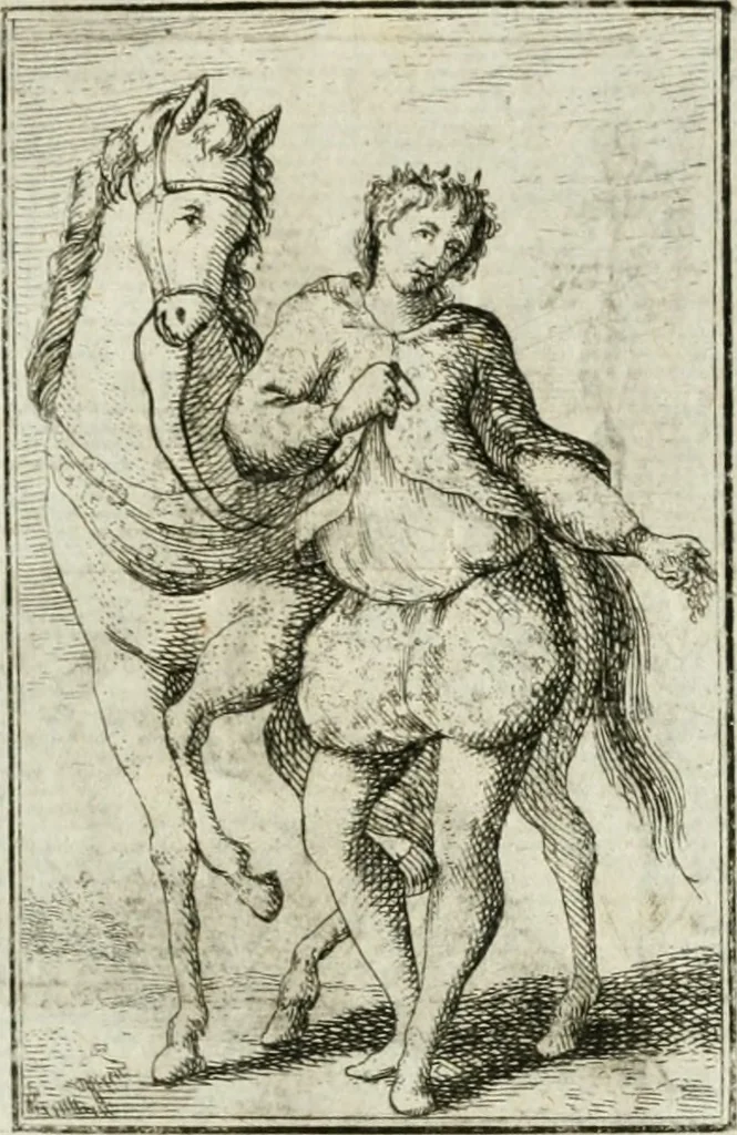 An illustration from Iconologie, tirée de divers auteurs : ouvrage utile aux gens de lettres, aux poëtes, aux artistes, & généralement à tous les amateurs des beaux-arts, 1766, leaf 148