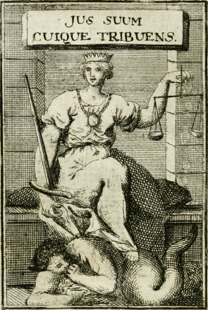An illustration from Iconologie, tirée de divers auteurs : ouvrage utile aux gens de lettres, aux poëtes, aux artistes, & généralement à tous les amateurs des beaux-arts, 1766, leaf 155
