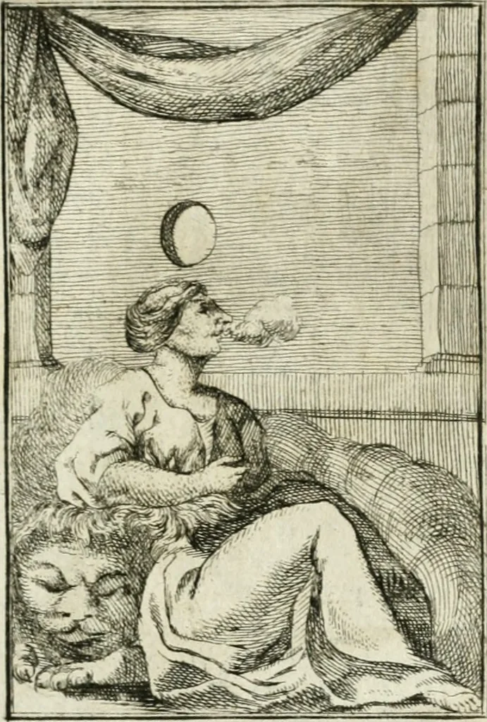 An illustration from Iconologie, tirée de divers auteurs : ouvrage utile aux gens de lettres, aux poëtes, aux artistes, & généralement à tous les amateurs des beaux-arts, 1766, leaf 16