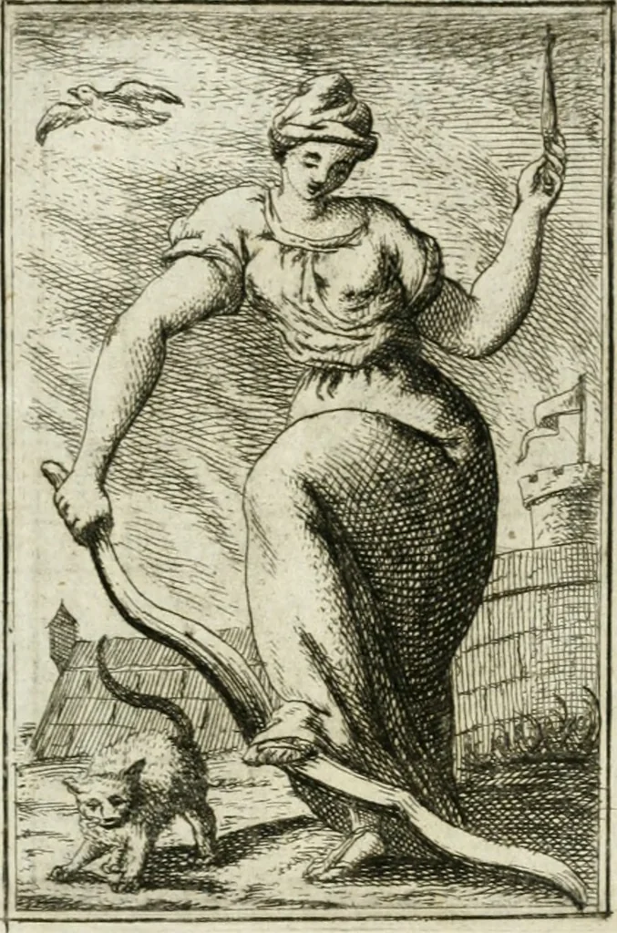 An illustration from Iconologie, tirée de divers auteurs : ouvrage utile aux gens de lettres, aux poëtes, aux artistes, & généralement à tous les amateurs des beaux-arts, 1766, leaf 160