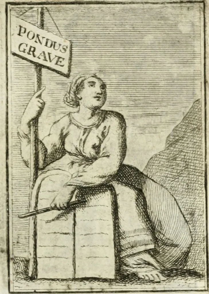 An illustration from Iconologie, tirée de divers auteurs : ouvrage utile aux gens de lettres, aux poëtes, aux artistes, & généralement à tous les amateurs des beaux-arts, 1766, leaf 166