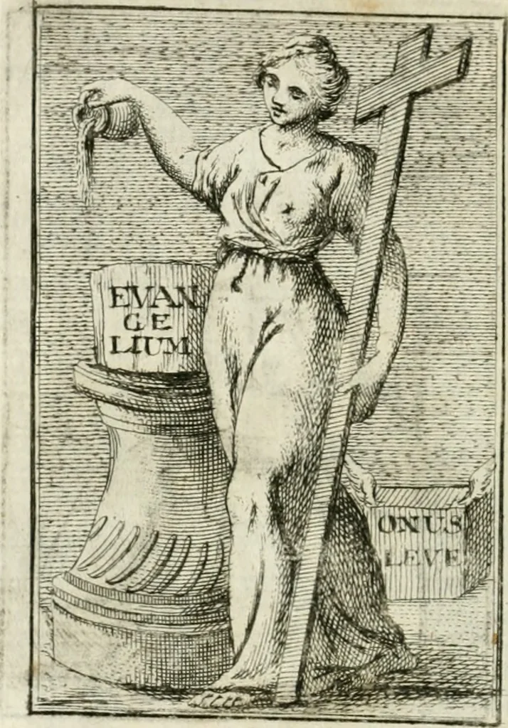 An illustration from Iconologie, tirée de divers auteurs : ouvrage utile aux gens de lettres, aux poëtes, aux artistes, & généralement à tous les amateurs des beaux-arts, 1766, leaf 167