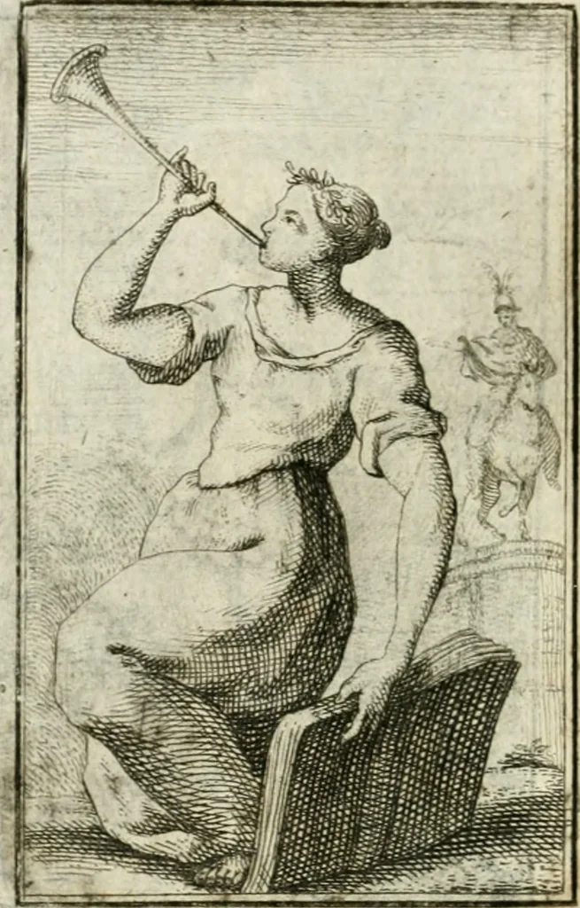 An illustration from Iconologie, tirée de divers auteurs : ouvrage utile aux gens de lettres, aux poëtes, aux artistes, & généralement à tous les amateurs des beaux-arts, 1766, leaf 169