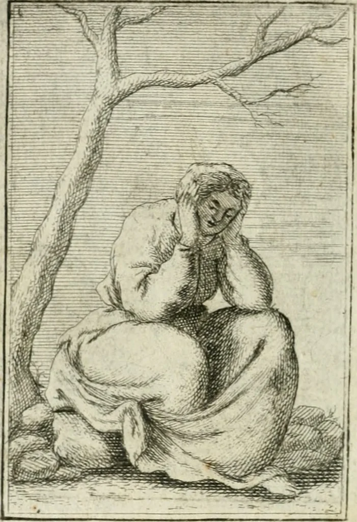 An illustration from Iconologie, tirée de divers auteurs : ouvrage utile aux gens de lettres, aux poëtes, aux artistes, & généralement à tous les amateurs des beaux-arts, 1766, leaf 185