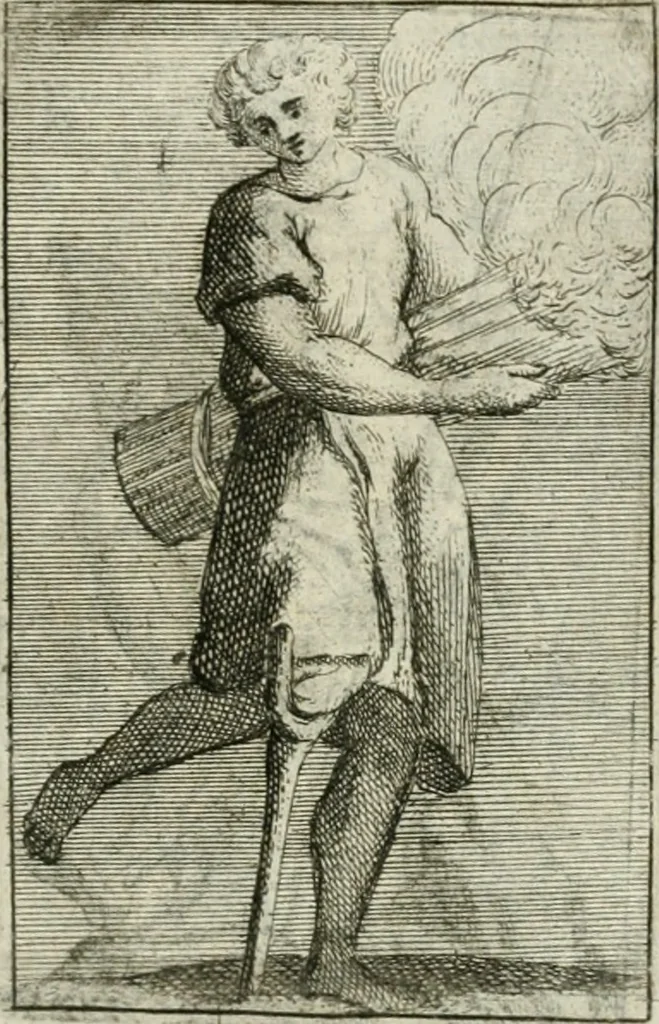 An illustration from Iconologie, tirée de divers auteurs : ouvrage utile aux gens de lettres, aux poëtes, aux artistes, & généralement à tous les amateurs des beaux-arts, 1766, leaf 188