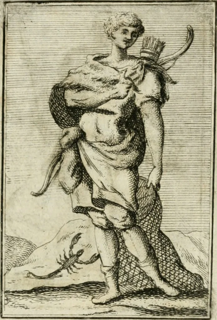 An illustration from Iconologie, tirée de divers auteurs : ouvrage utile aux gens de lettres, aux poëtes, aux artistes, & généralement à tous les amateurs des beaux-arts, 1766, leaf 202