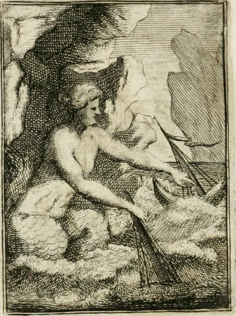 An illustration from Iconologie, tirée de divers auteurs : ouvrage utile aux gens de lettres, aux poëtes, aux artistes, & généralement à tous les amateurs des beaux-arts, 1766, leaf 205