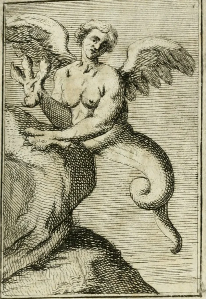 An illustration from Iconologie, tirée de divers auteurs : ouvrage utile aux gens de lettres, aux poëtes, aux artistes, & généralement à tous les amateurs des beaux-arts, 1766, leaf 210