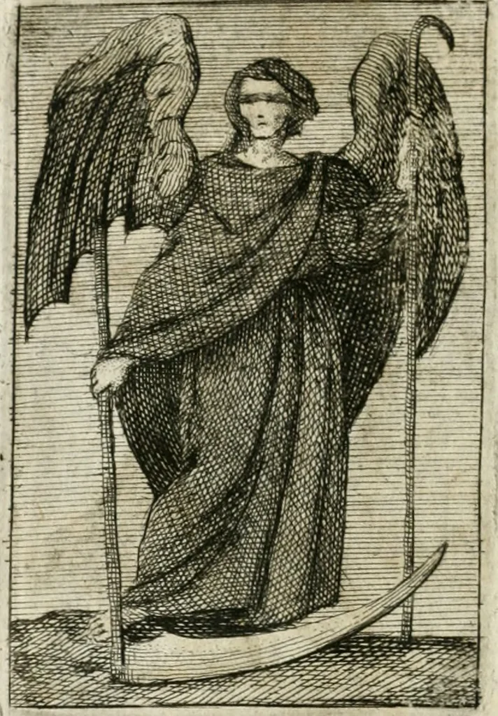 An illustration from Iconologie, tirée de divers auteurs : ouvrage utile aux gens de lettres, aux poëtes, aux artistes, & généralement à tous les amateurs des beaux-arts, 1766, leaf 213