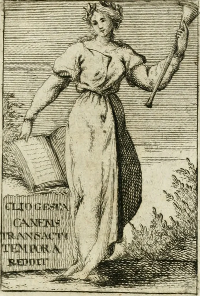An illustration from Iconologie, tirée de divers auteurs : ouvrage utile aux gens de lettres, aux poëtes, aux artistes, & généralement à tous les amateurs des beaux-arts, 1766, leaf 214