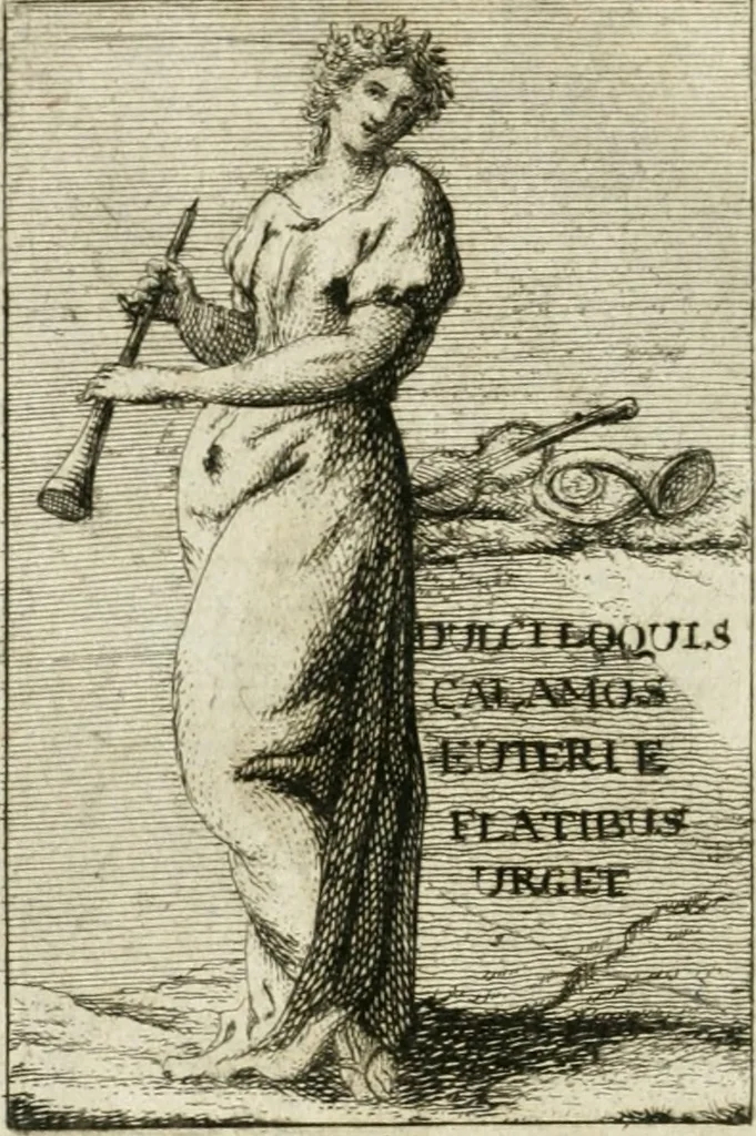 An illustration from Iconologie, tirée de divers auteurs : ouvrage utile aux gens de lettres, aux poëtes, aux artistes, & généralement à tous les amateurs des beaux-arts, 1766, leaf 215