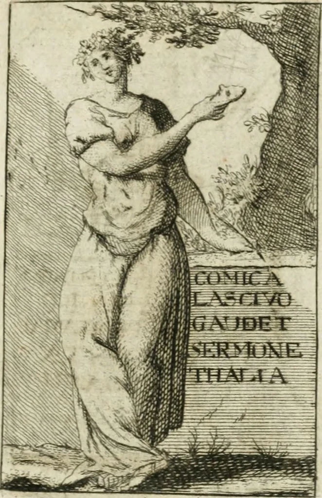 An illustration from Iconologie, tirée de divers auteurs : ouvrage utile aux gens de lettres, aux poëtes, aux artistes, & généralement à tous les amateurs des beaux-arts, 1766, leaf 216