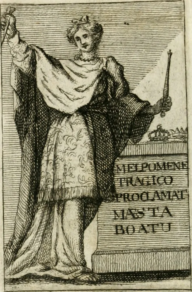 An illustration from Iconologie, tirée de divers auteurs : ouvrage utile aux gens de lettres, aux poëtes, aux artistes, & généralement à tous les amateurs des beaux-arts, 1766, leaf 217