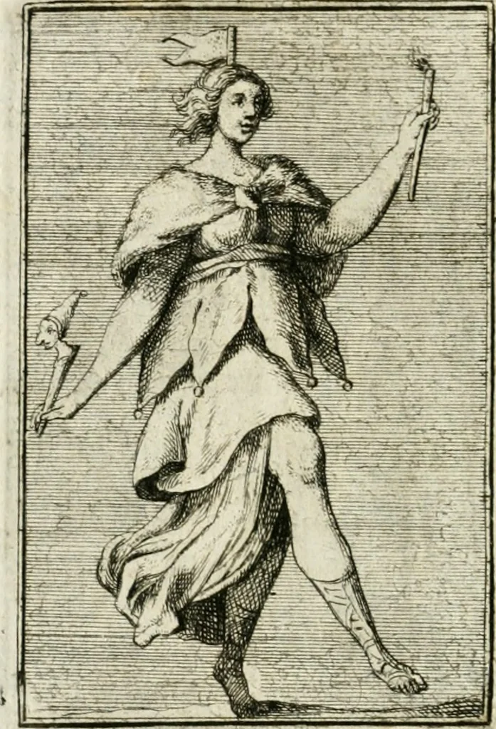 An illustration from Iconologie, tirée de divers auteurs : ouvrage utile aux gens de lettres, aux poëtes, aux artistes, & généralement à tous les amateurs des beaux-arts, 1766, leaf 31