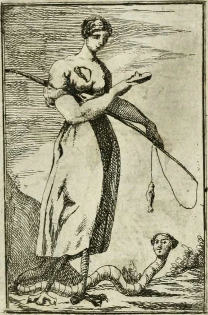 An illustration from Iconologie, tirée de divers auteurs : ouvrage utile aux gens de lettres, aux poëtes, aux artistes, & généralement à tous les amateurs des beaux-arts, 1766, leaf 38