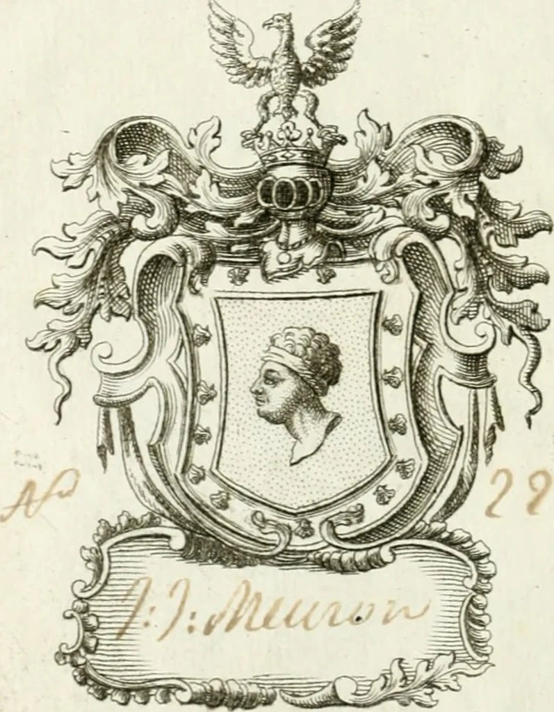 An illustration from Iconologie, tirée de divers auteurs : ouvrage utile aux gens de lettres, aux poëtes, aux artistes, & généralement à tous les amateurs des beaux-arts, 1766, leaf 5