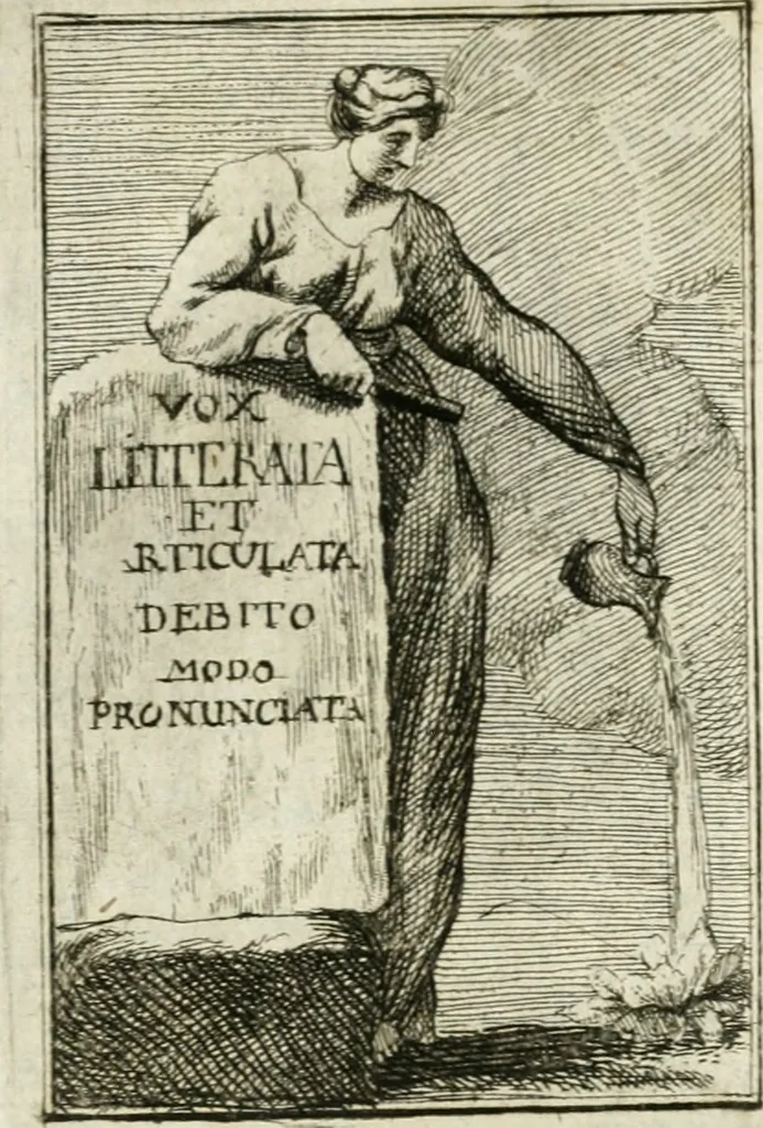 An illustration from Iconologie, tirée de divers auteurs : ouvrage utile aux gens de lettres, aux poëtes, aux artistes, & généralement à tous les amateurs des beaux-arts, 1766, leaf 58