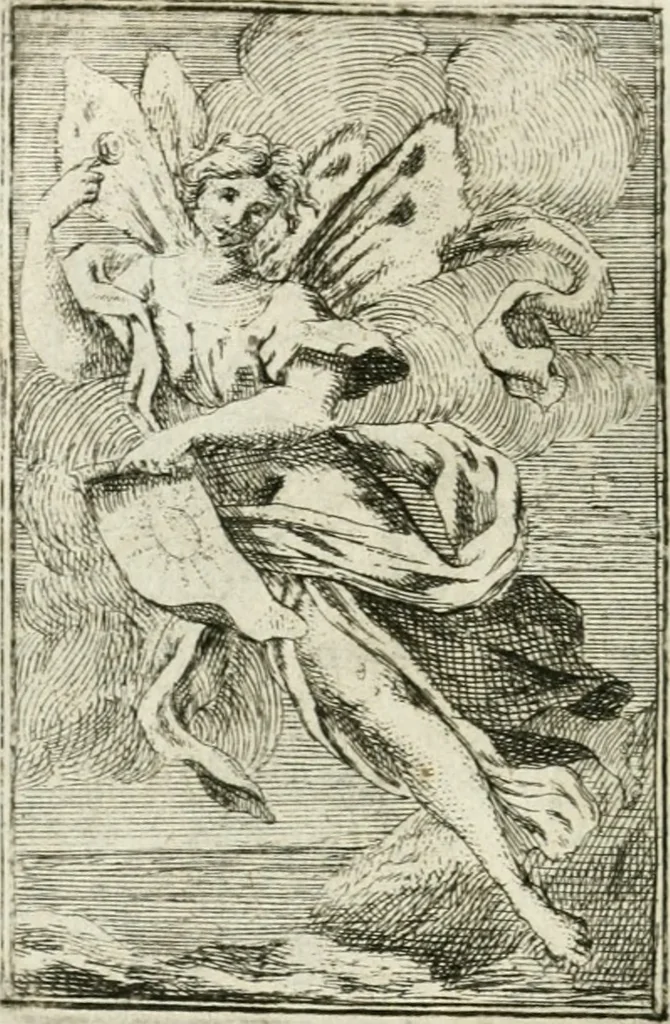 An illustration from Iconologie, tirée de divers auteurs : ouvrage utile aux gens de lettres, aux poëtes, aux artistes, & généralement à tous les amateurs des beaux-arts, 1766, leaf 67
