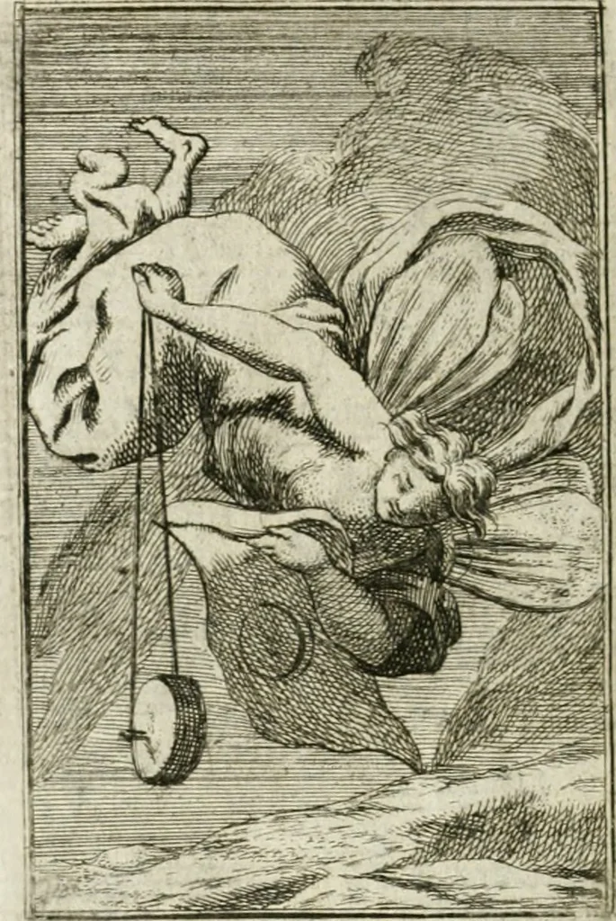 An illustration from Iconologie, tirée de divers auteurs : ouvrage utile aux gens de lettres, aux poëtes, aux artistes, & généralement à tous les amateurs des beaux-arts, 1766, leaf 77