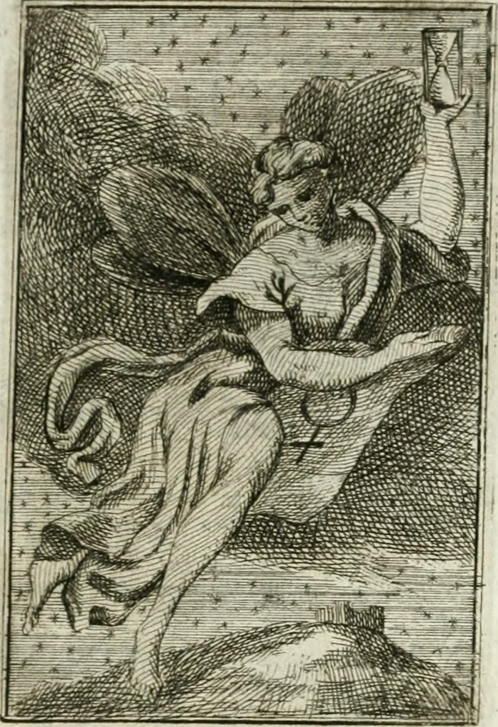 An illustration from Iconologie, tirée de divers auteurs : ouvrage utile aux gens de lettres, aux poëtes, aux artistes, & généralement à tous les amateurs des beaux-arts, 1766, leaf 82