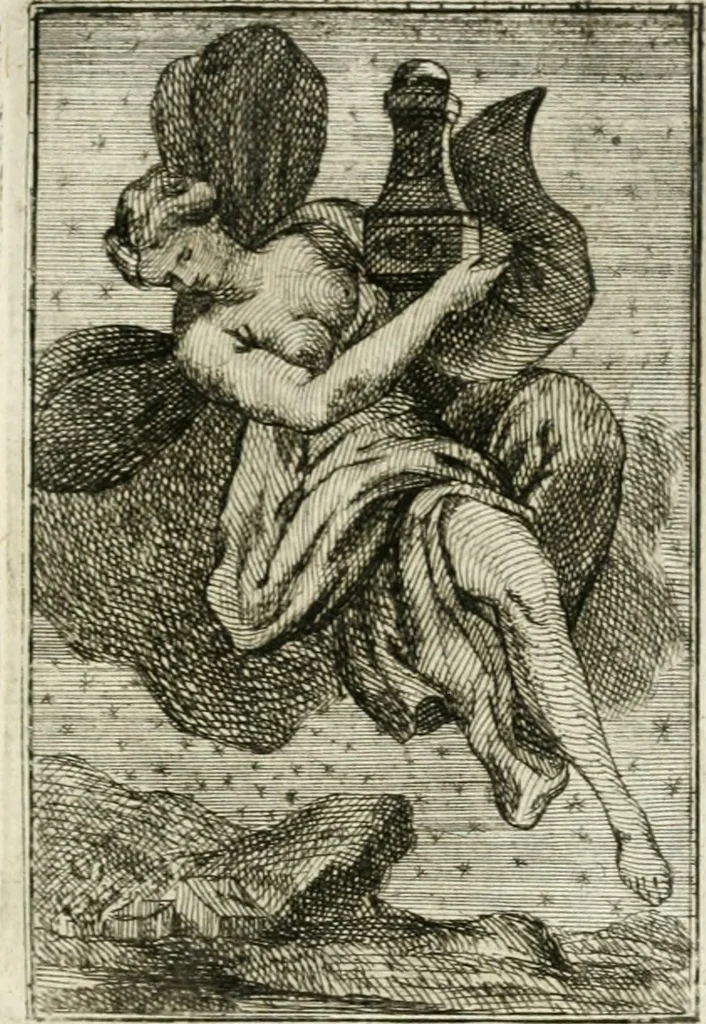 An illustration from Iconologie, tirée de divers auteurs : ouvrage utile aux gens de lettres, aux poëtes, aux artistes, & généralement à tous les amateurs des beaux-arts, 1766, leaf 88