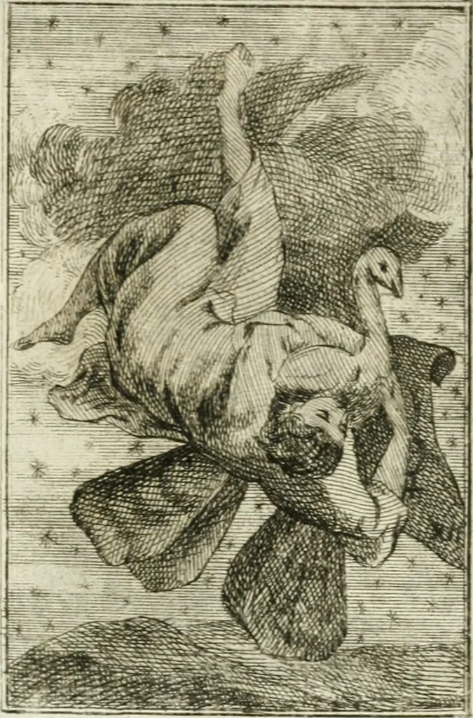 An illustration from Iconologie, tirée de divers auteurs : ouvrage utile aux gens de lettres, aux poëtes, aux artistes, & généralement à tous les amateurs des beaux-arts, 1766, leaf 90