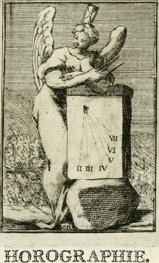 An illustration from Iconologie, tirée de divers auteurs : ouvrage utile aux gens de lettres, aux poëtes, aux artistes, & généralement à tous les amateurs des beaux-arts, 1766, leaf 96