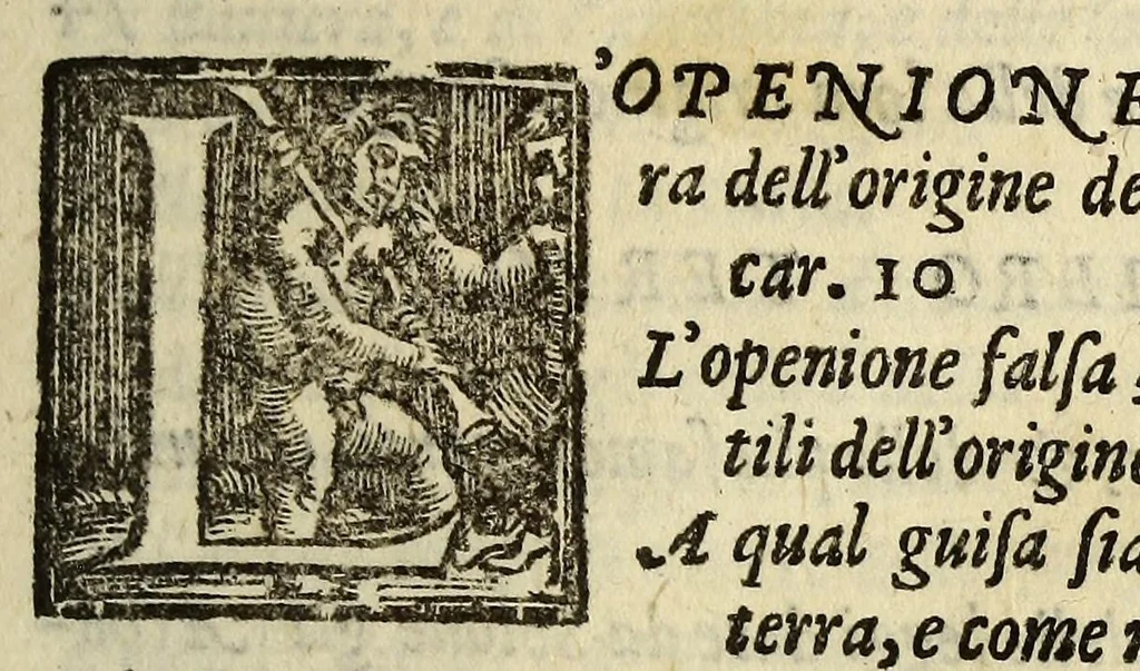 An illustration from I costumi le leggi, et l'usanze di tutte le genti; : diuisi in tre libri. : raccolte, qui insieme da molti illustri scrittori,, 1566, leaf 11