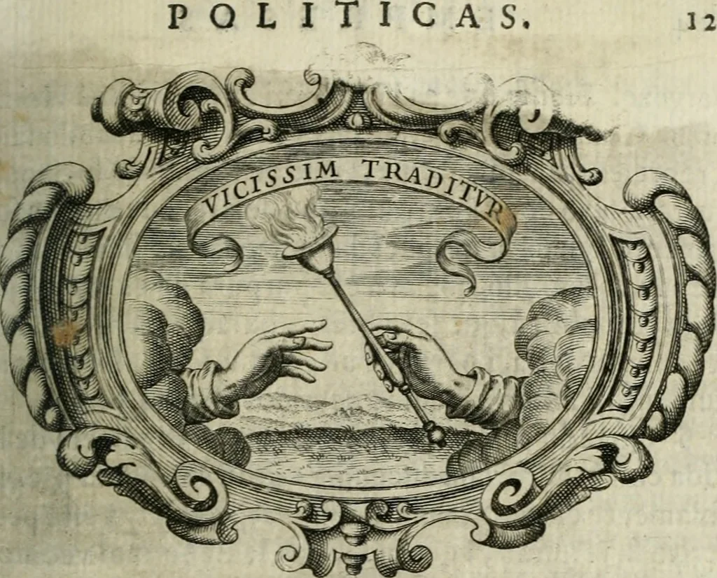 An illustration from Idea de un principe politico christiano : rapresentada en cien empresas : dedicada al principe de las Espaänas nuestro seänor, 1642, leaf 146