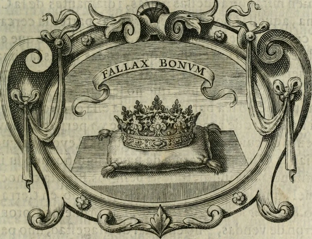 An illustration from Idea de un principe politico christiano : rapresentada en cien empresas : dedicada al principe de las Espaänas nuestro seänor, 1642, leaf 150