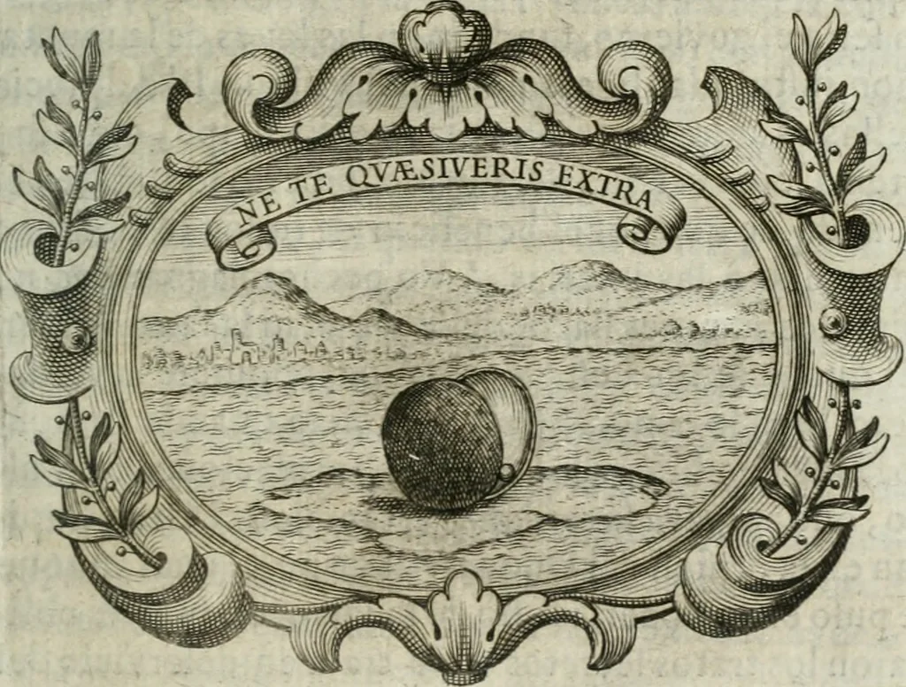 An illustration from Idea de un principe politico christiano : rapresentada en cien empresas : dedicada al principe de las Espaänas nuestro seänor, 1642, leaf 238