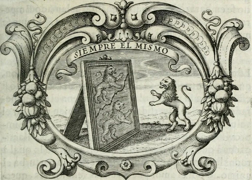 An illustration from Idea de un principe politico christiano : rapresentada en cien empresas : dedicada al principe de las Espaänas nuestro seänor, 1642, leaf 244