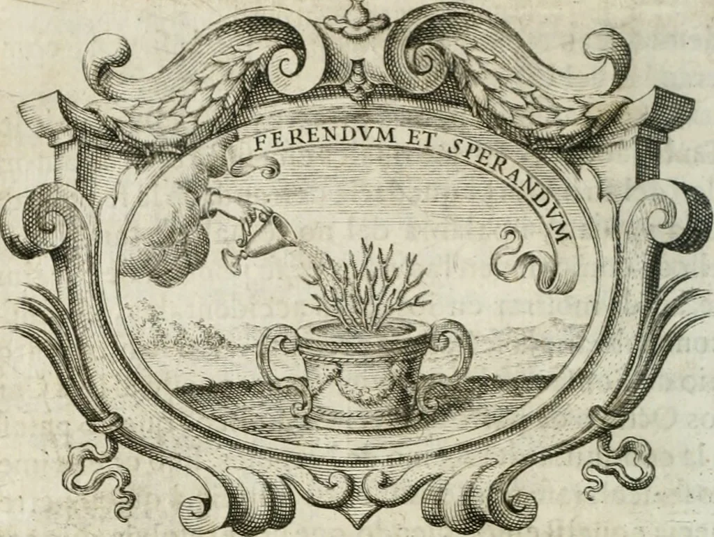 An illustration from Idea de un principe politico christiano : rapresentada en cien empresas : dedicada al principe de las Espaänas nuestro seänor, 1642, leaf 253