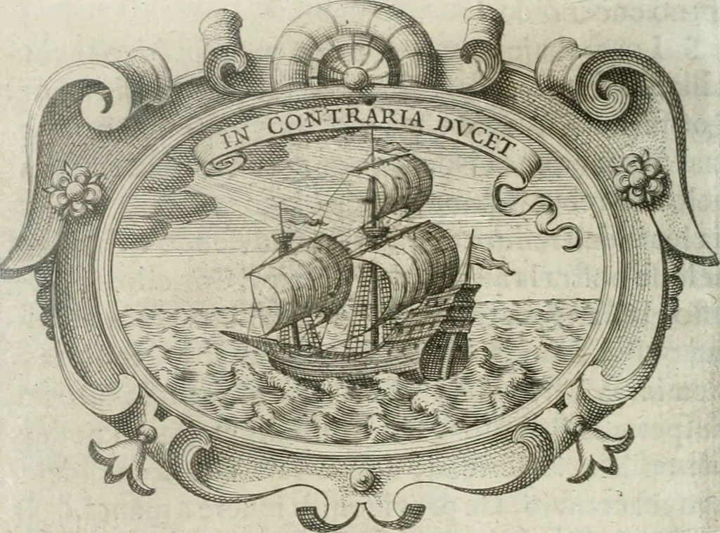 An illustration from Idea de un principe politico christiano : rapresentada en cien empresas : dedicada al principe de las Espaänas nuestro seänor, 1642, leaf 261