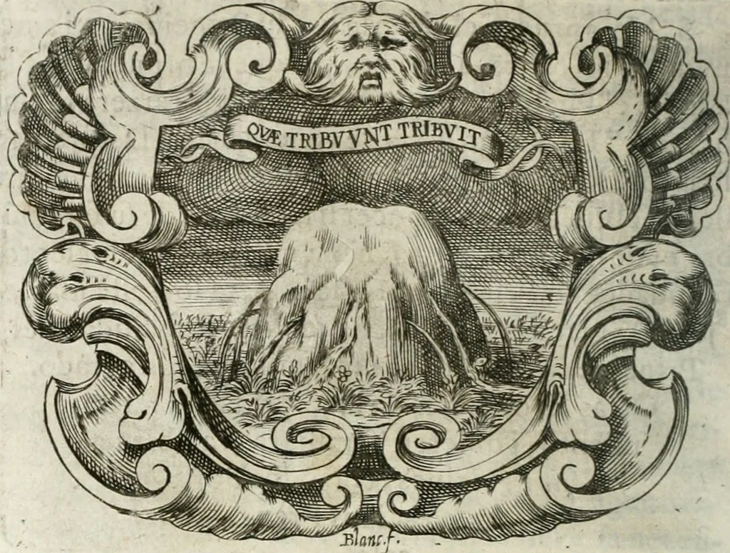 An illustration from Idea de un principe politico christiano : rapresentada en cien empresas : dedicada al principe de las Espaänas nuestro seänor, 1642, leaf 289