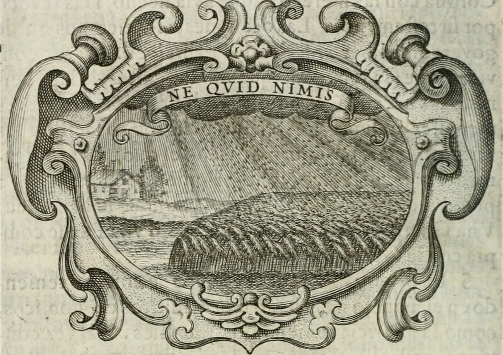 An illustration from Idea de un principe politico christiano : rapresentada en cien empresas : dedicada al principe de las Espaänas nuestro seänor, 1642, leaf 295