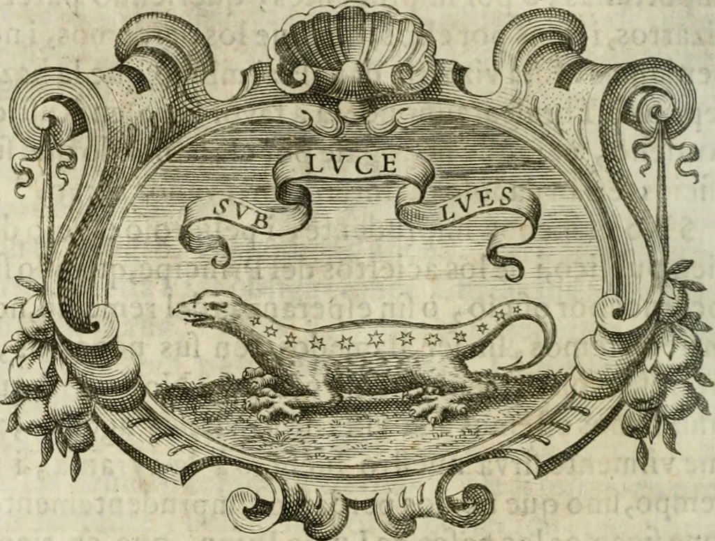 An illustration from Idea de un principe politico christiano : rapresentada en cien empresas : dedicada al principe de las Espaänas nuestro seänor, 1642, leaf 345