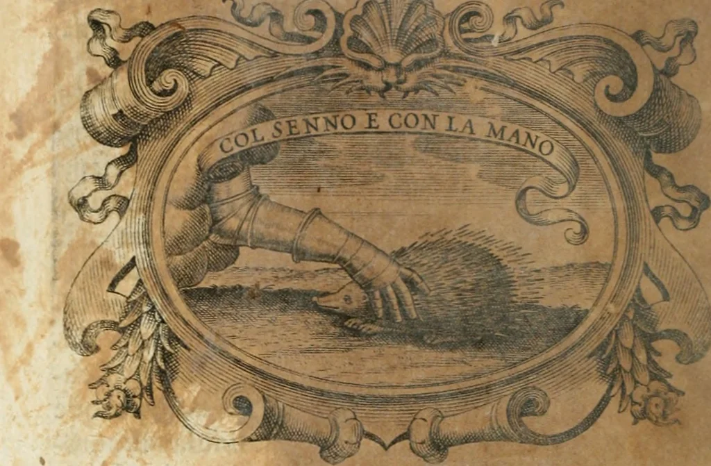 An illustration from Idea de un principe politico christiano : rapresentada en cien empresas : dedicada al principe de las Espaänas nuestro seänor, 1642, leaf 457