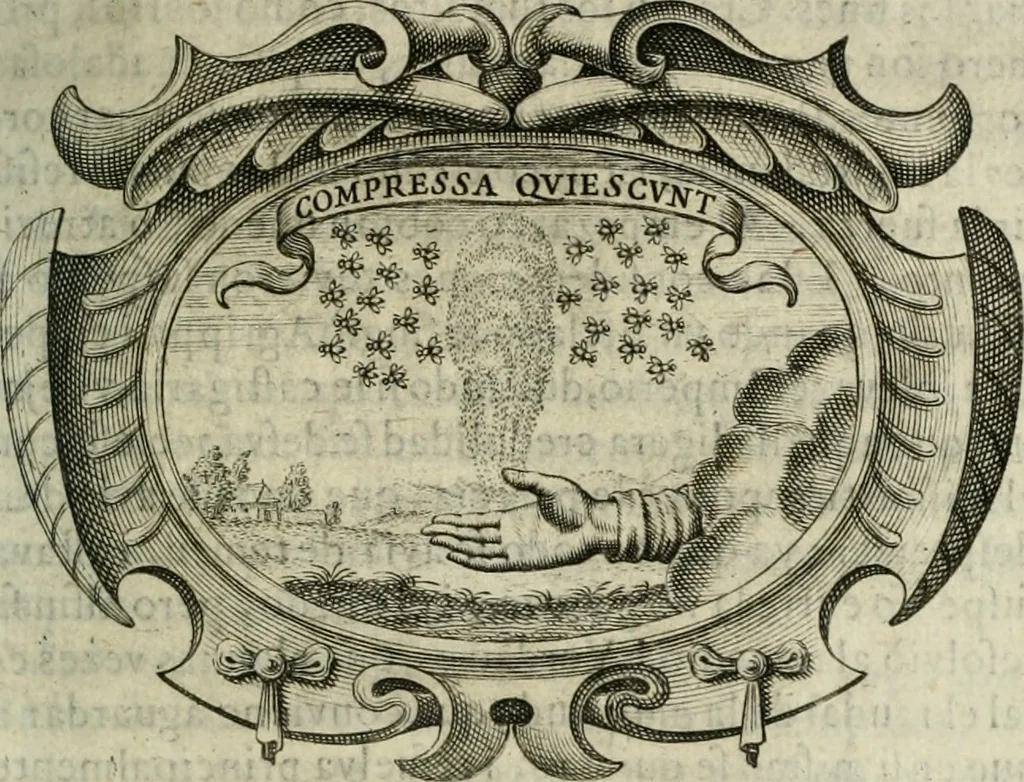 An illustration from Idea de un principe politico christiano : rapresentada en cien empresas : dedicada al principe de las Espaänas nuestro seänor, 1642, leaf 578