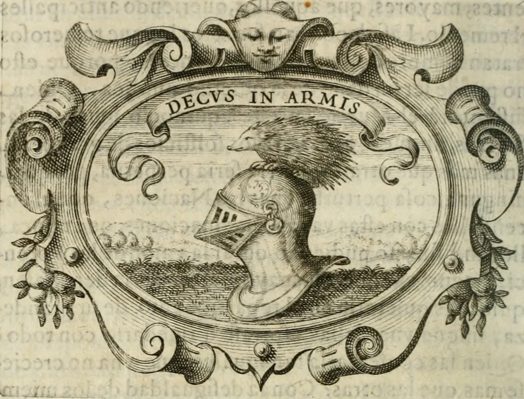 An illustration from Idea de un principe politico christiano : rapresentada en cien empresas : dedicada al principe de las Espaänas nuestro seänor, 1642, leaf 641