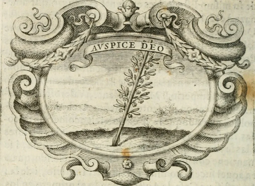 An illustration from Idea de un principe politico christiano : rapresentada en cien empresas : dedicada al principe de las Espaänas nuestro seänor, 1642, leaf 671
