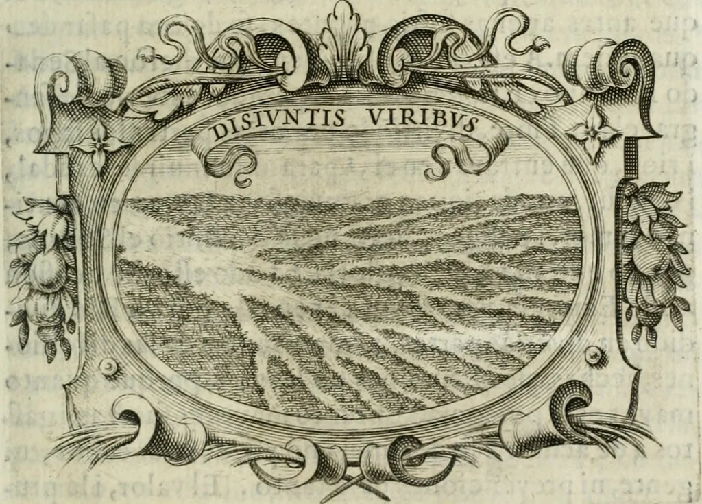 An illustration from Idea de un principe politico christiano : rapresentada en cien empresas : dedicada al principe de las Espaänas nuestro seänor, 1642, leaf 688