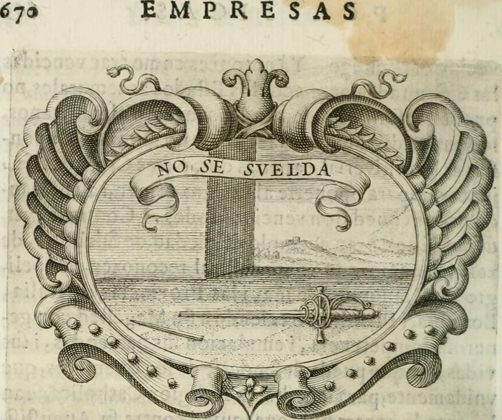 An illustration from Idea de un principe politico christiano : rapresentada en cien empresas : dedicada al principe de las Espaänas nuestro seänor, 1642, leaf 693
