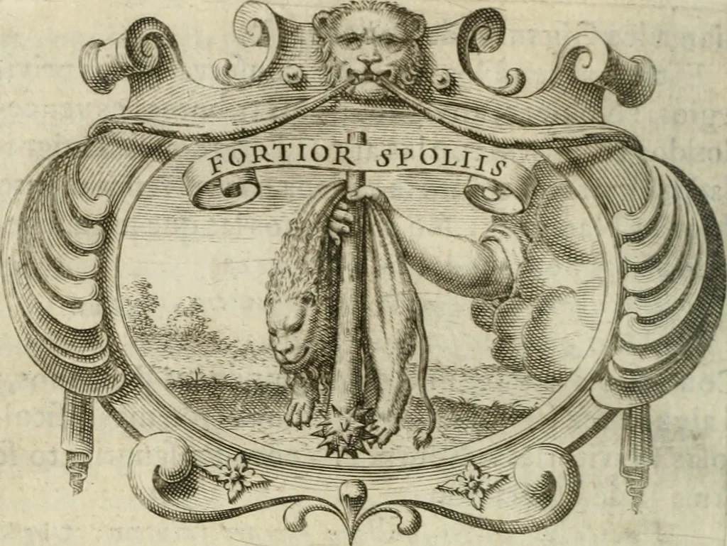 An illustration from Idea de un principe politico christiano : rapresentada en cien empresas : dedicada al principe de las Espaänas nuestro seänor, 1642, leaf 737