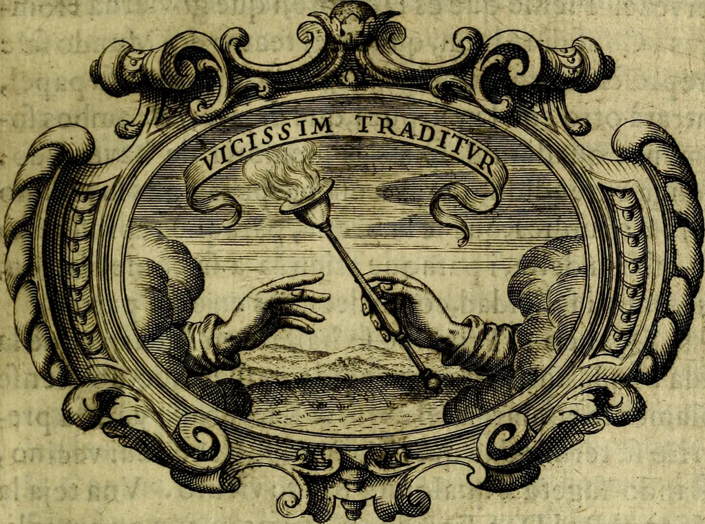 An illustration from Idea de un principe politico christiano : rapresentada en cien empresas, 1642, leaf 144